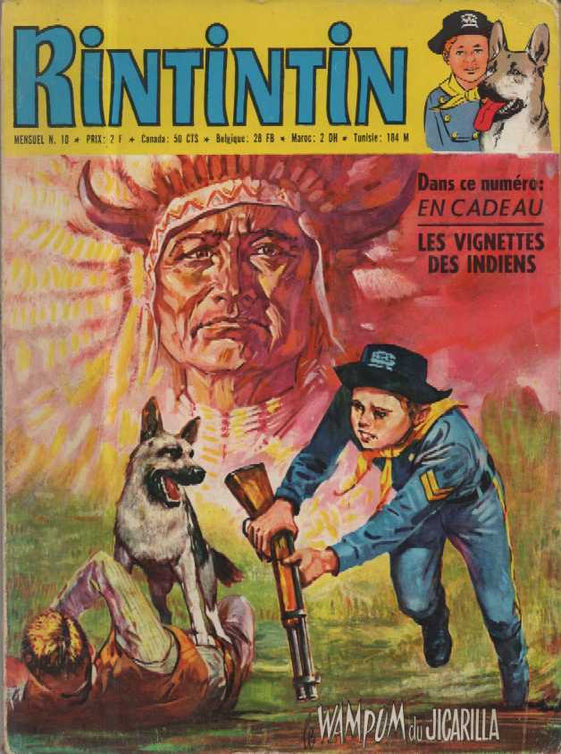 Scan de la Couverture Rintintin Rusty n 10